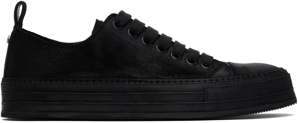 Ann Demeulemeester Black Gert Low-Top Sneakers Ann