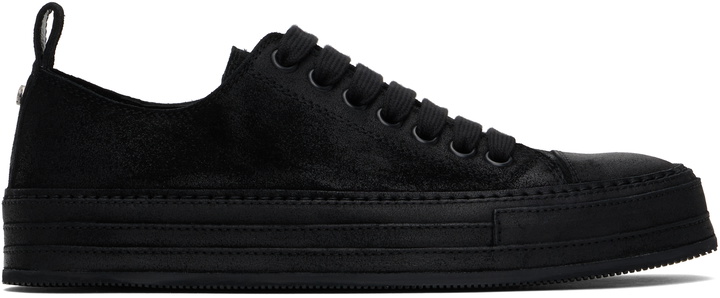 Photo: Ann Demeulemeester Black Nono Low-Top Sneakers