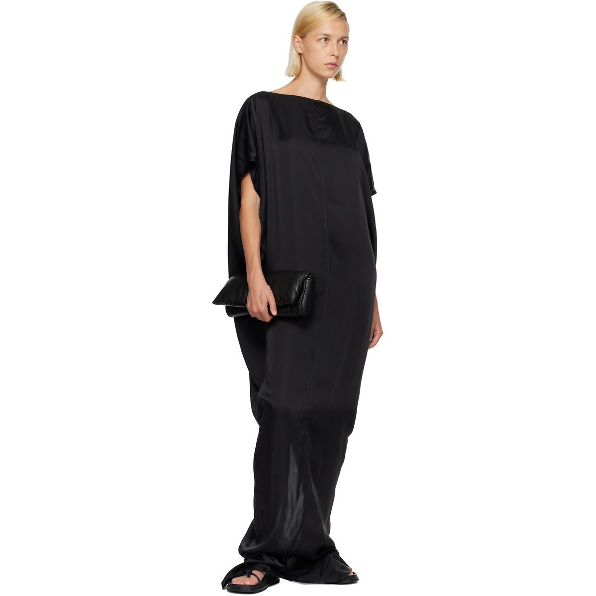 Rick Owens Black Tower Dagger Maxi Dress