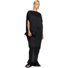 Rick Owens Black Tower Dagger Maxi Dress