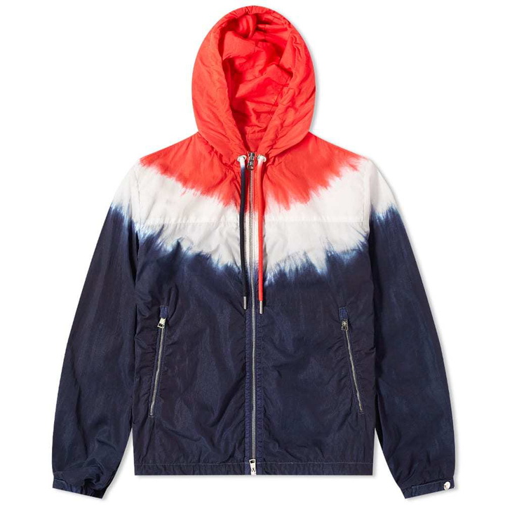 Photo: Moncler Tricolour Tie Dye Zip Windbreaker