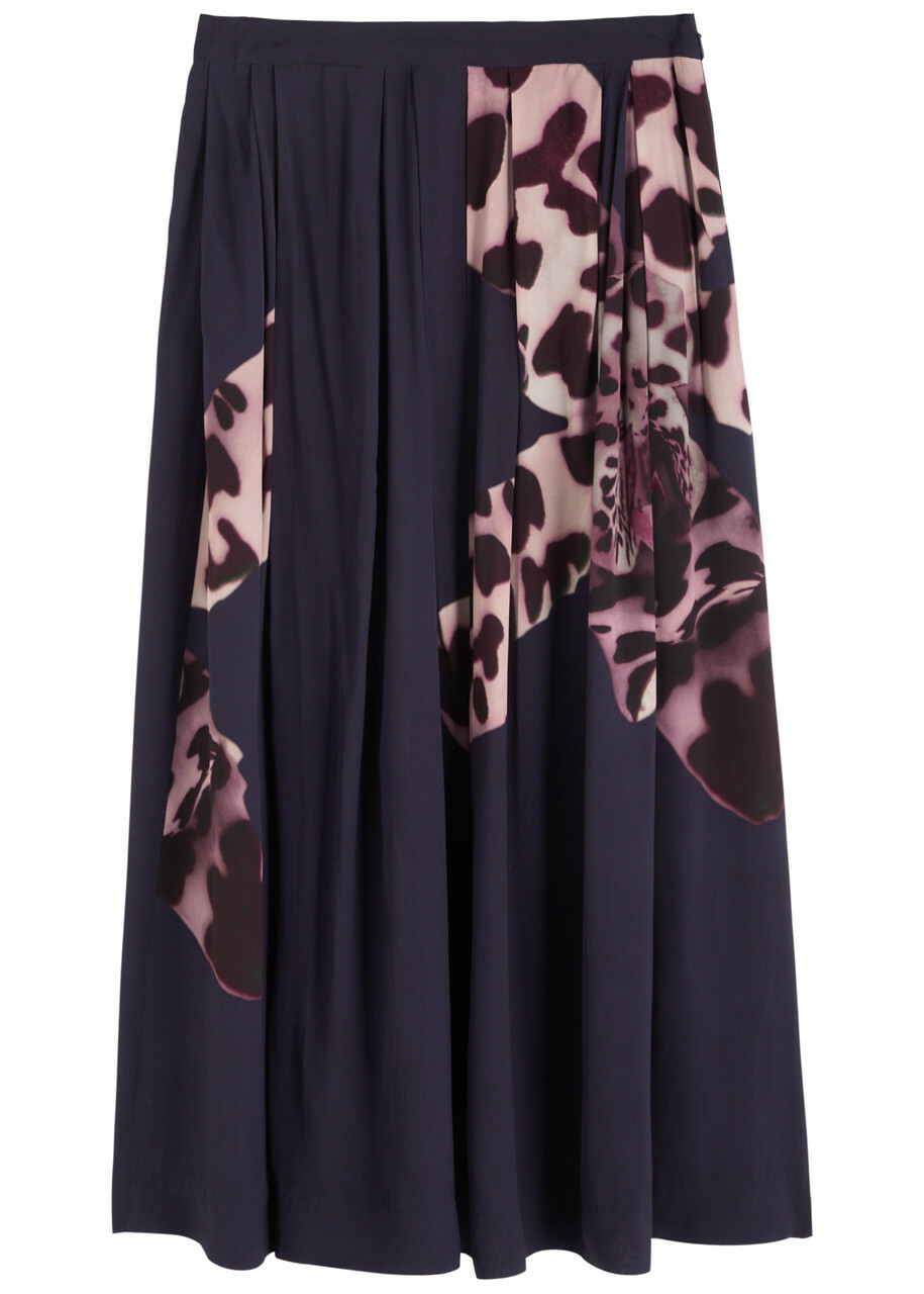 スカート Dries Van Noten Sheraz Skirt With Jacquard Snake Print Dries Van Noten Sheraz Skirt in Snakeprint – Hampden Clothing