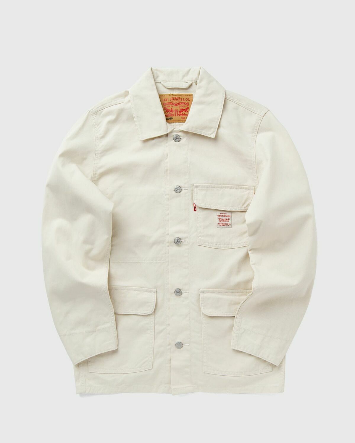 Levis BROADWAY ENIGNEER COAT Beige Mens Coats/Denim Jacket