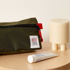 Topo Designs Dopp Kit Wash Bag in Olive