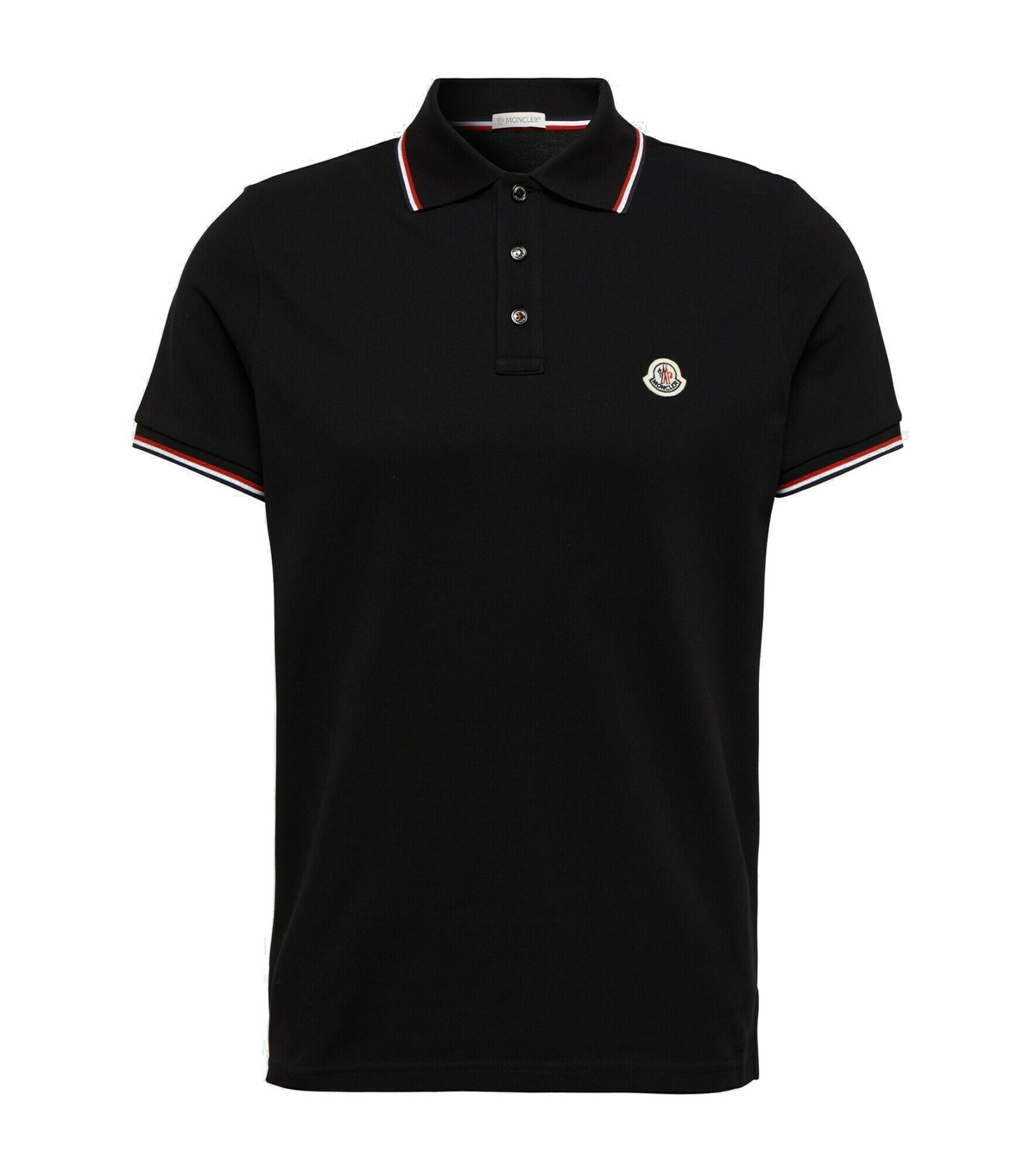 Moncler - Cotton polo Moncler