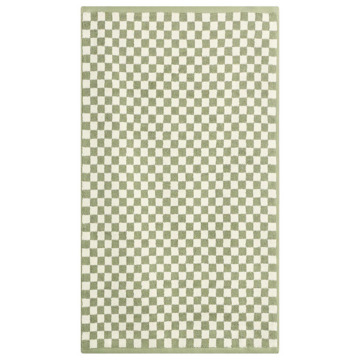Baina Beppu Bath Mat in Sage/Chalk 