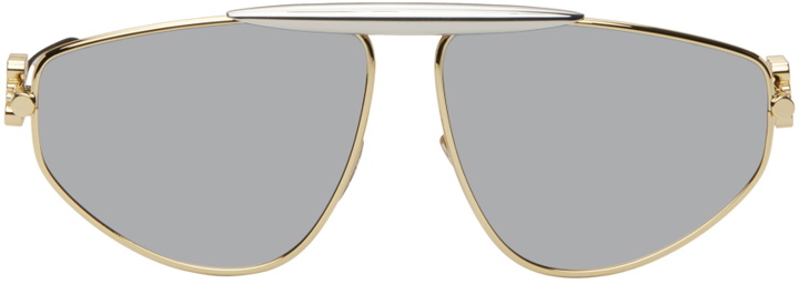 Photo: LOEWE Gold Spoiler New Aviator Sunglasses