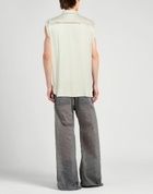 Rick Owens Mens Shirt Cream