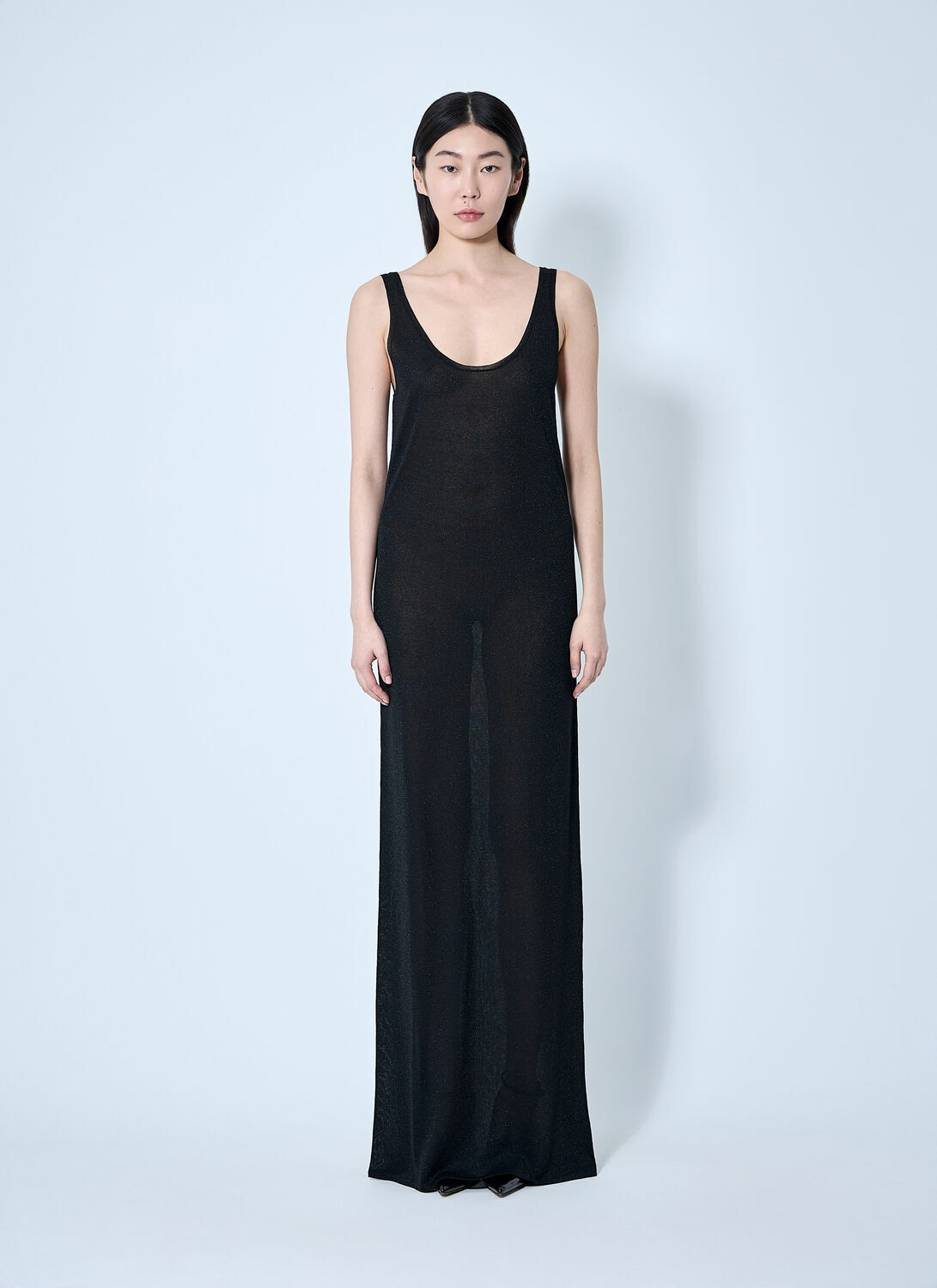Saint Laurent Knit Maxi Dress