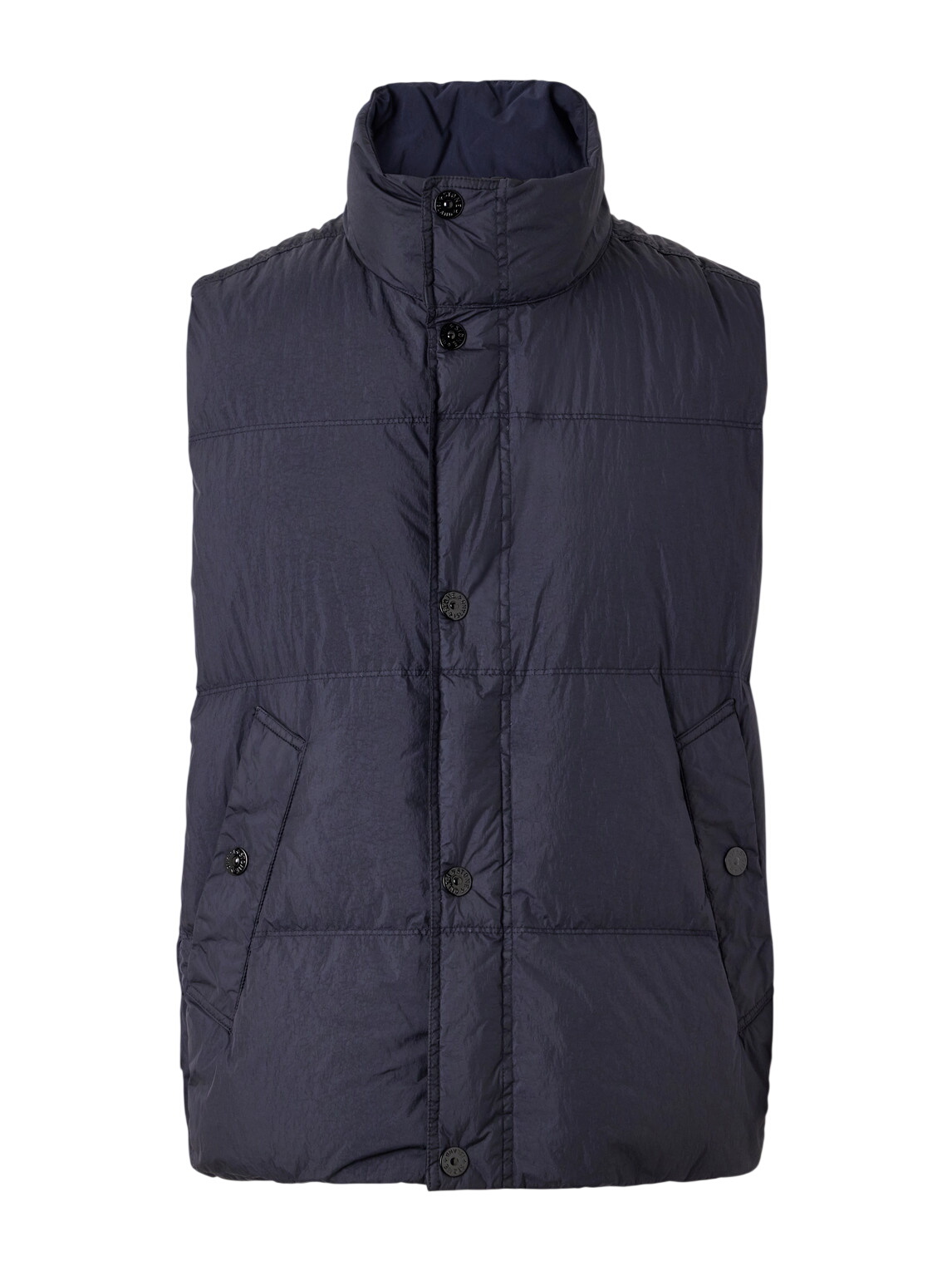 Stone Island Garment Dyed Micro Yarn Down Packable Gilet Stone Island