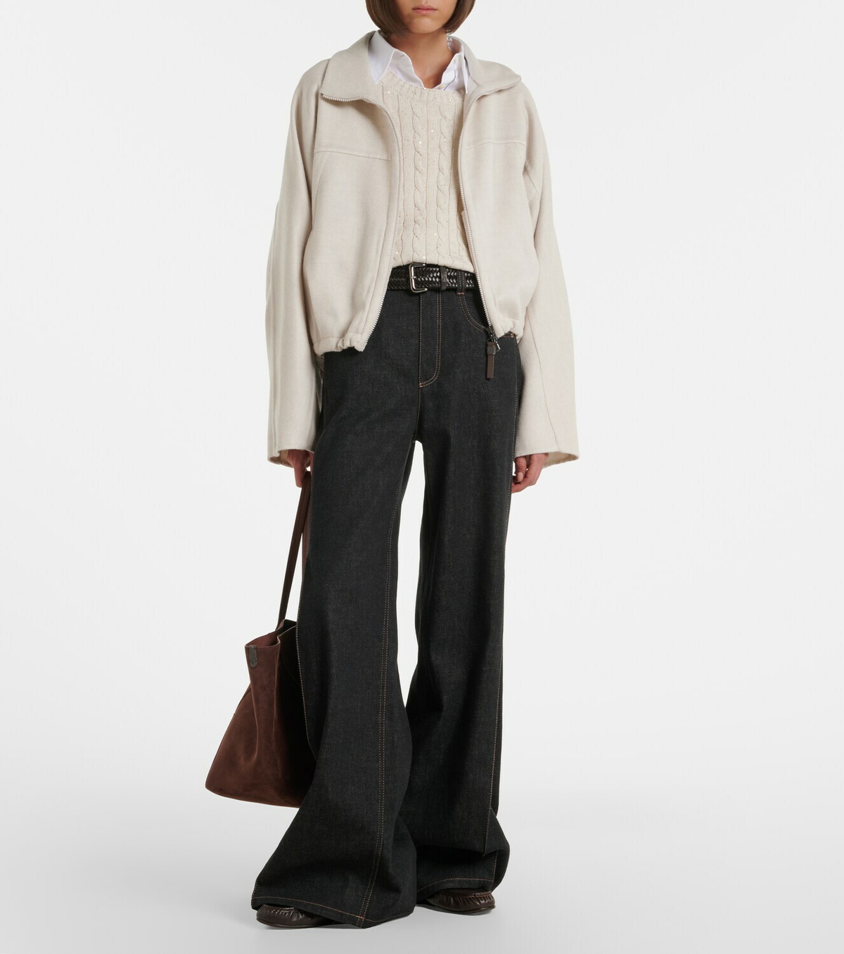 Brunello Cucinelli Monili virgin wool jacket