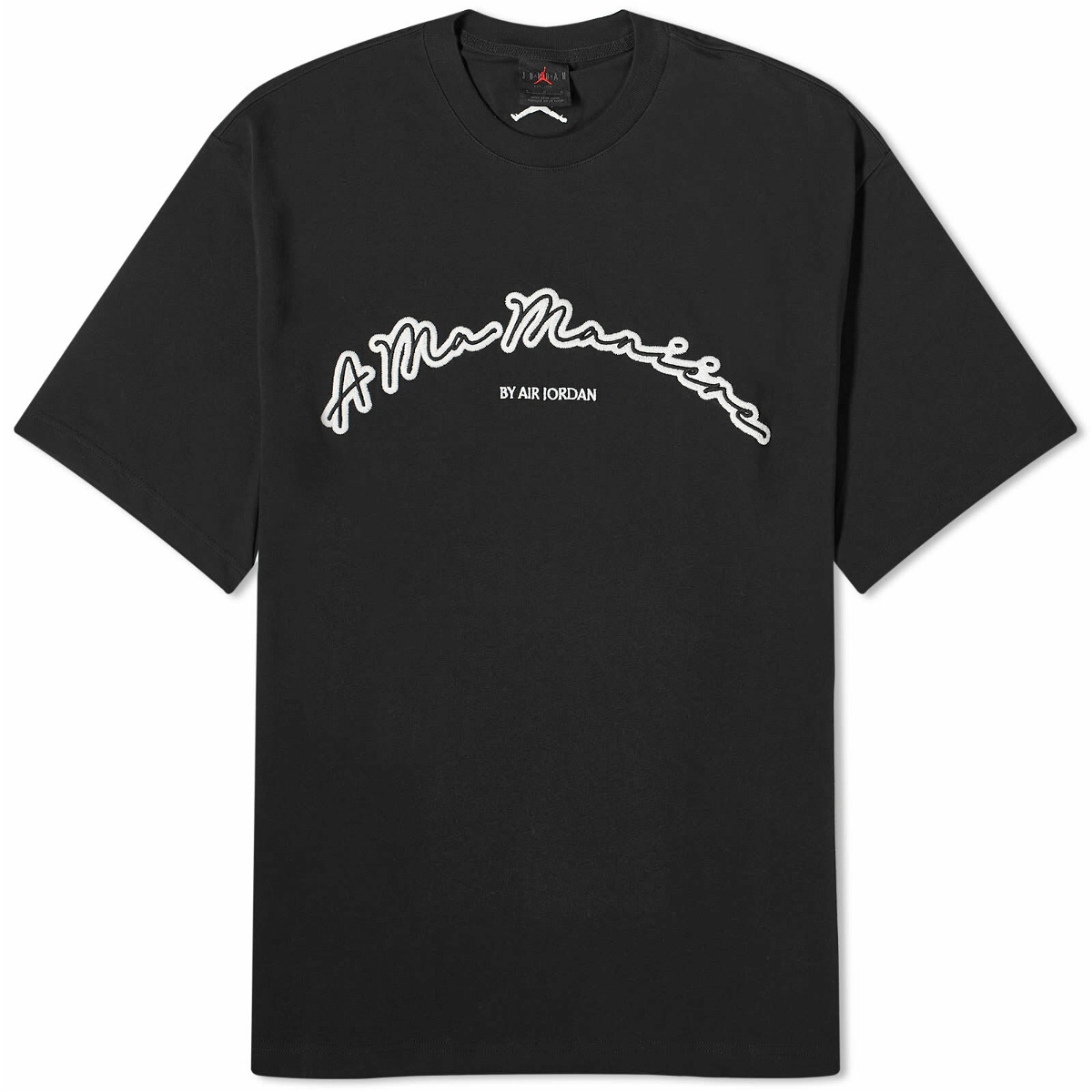 Photo: Air Jordan x A Ma Maniére Short Sleeve T-Shirt in Black
