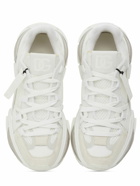 DOLCE & GABBANA - Airmaster Leather & Tech Sneakers