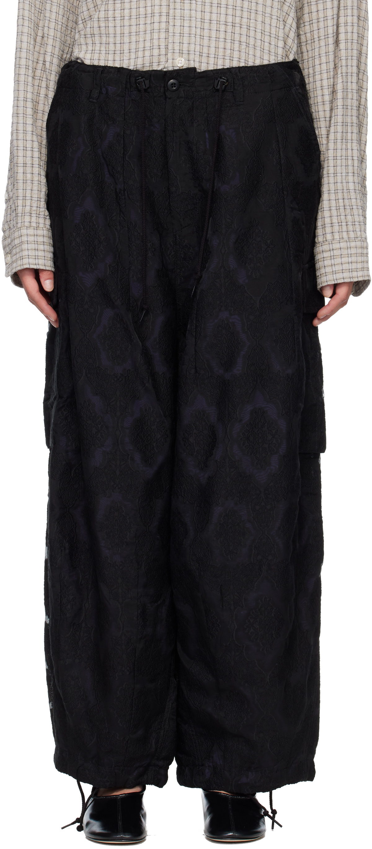 NEEDLES Black H.D. BDU Cargo Pants
