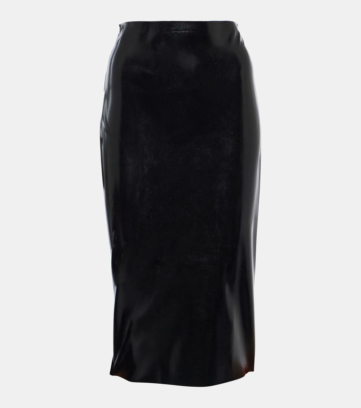 Alaïa Latex pencil skirt ALAÏA