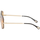 Chloé Gold Ivy Sunglasses