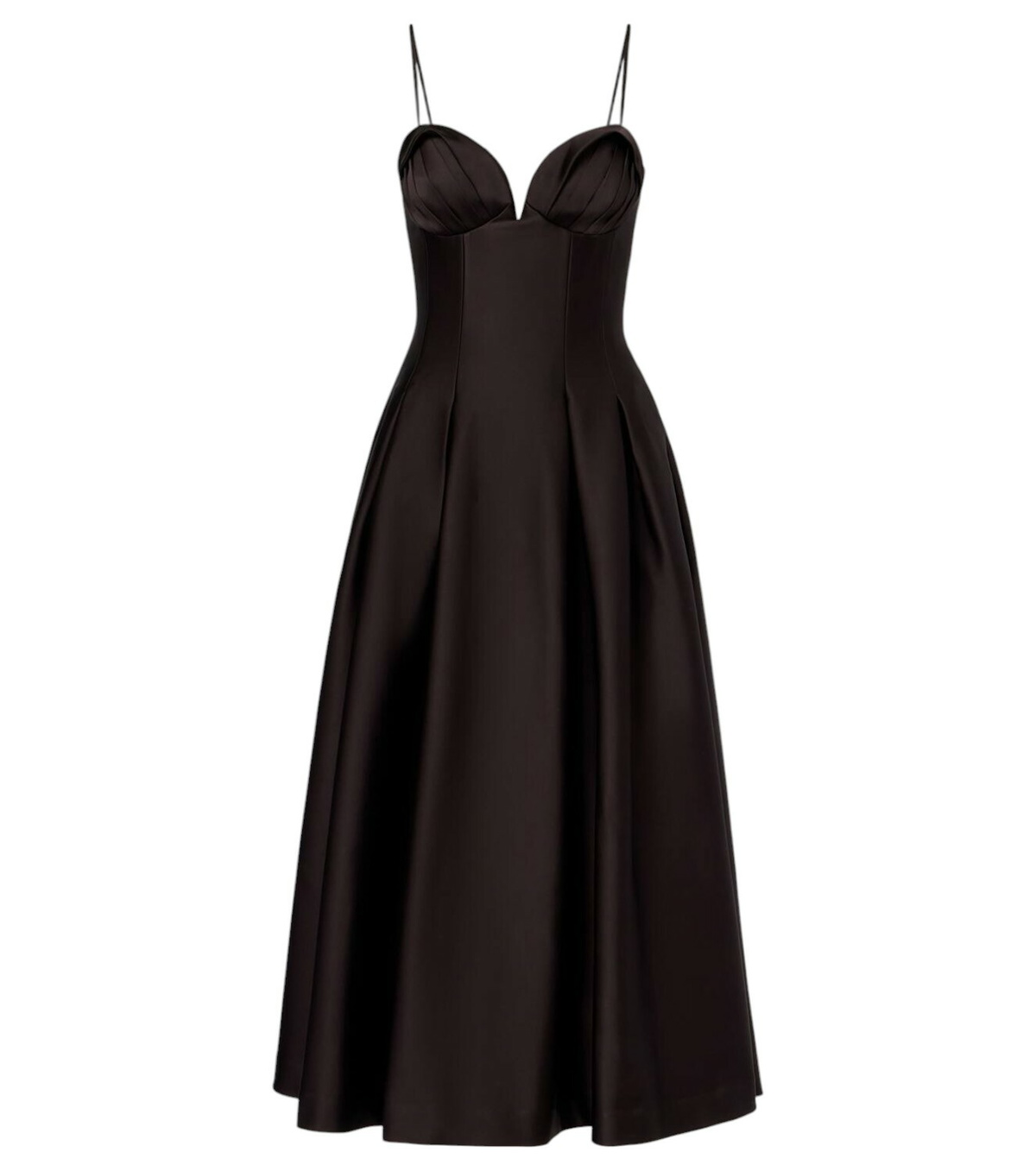 Rebecca Vallance Bridal Annabelle bow-detail midi dress