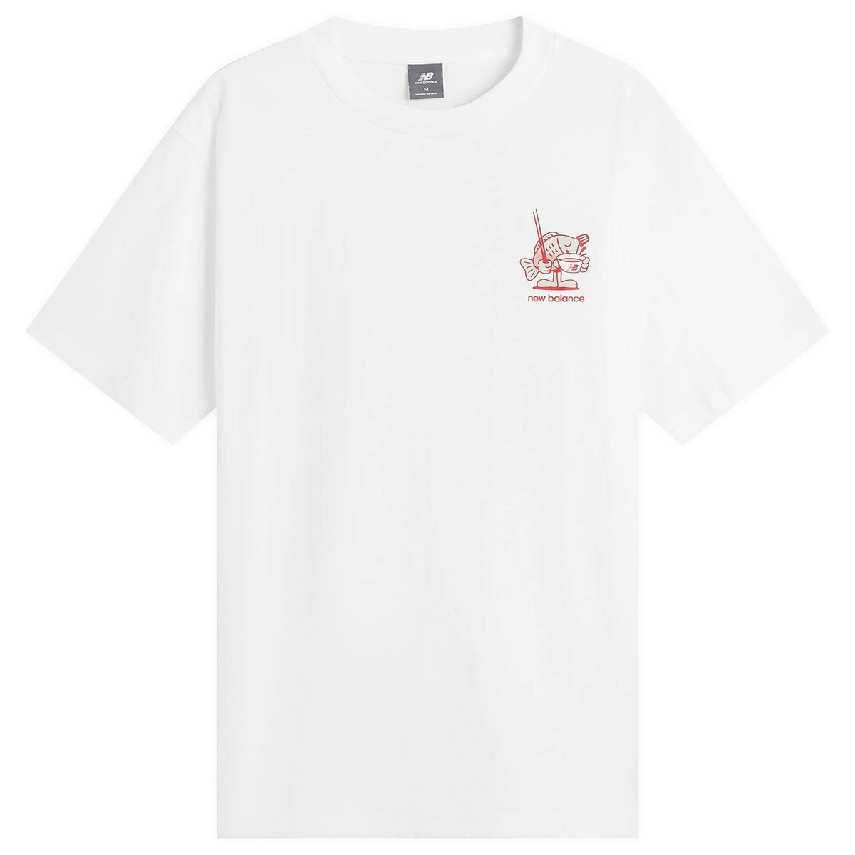 New Balance Men's Ramen T-Shirt in White