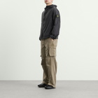 Stone Island Men's Ultralight Nylon Stretch-TC Hooded Jacket in Black