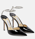 Jimmy Choo - Saeda 100 patent leather pumps