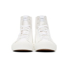 Givenchy White Tennis Light Mid-Top Sneakers