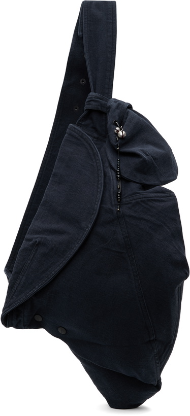 Photo: HYEIN SEO Navy Folded Crossbody Bag