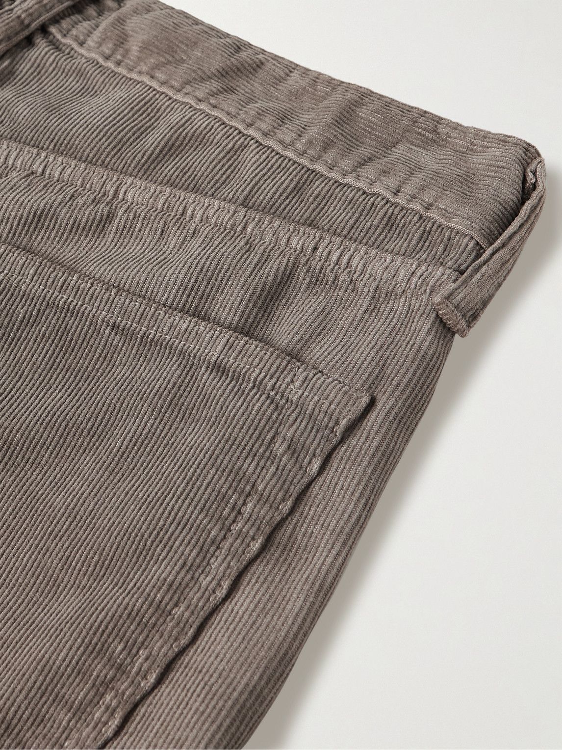 KAPITAL - Straight-Leg Embellished Cotton-Blend Corduroy