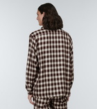 Bode - Franck checked overshirt