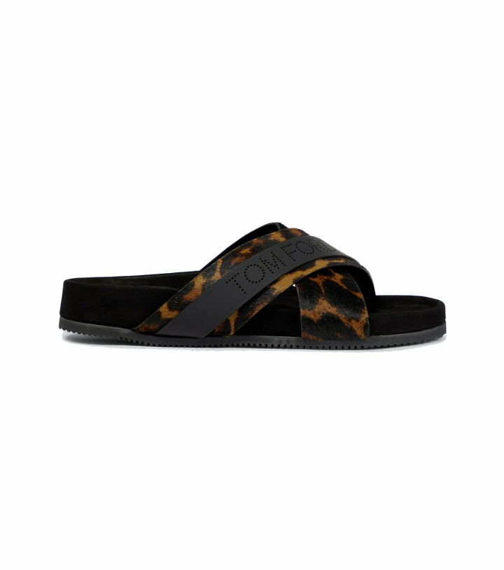 Photo: Tom Ford - Suede Wicklow slides