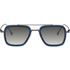 Dita Blue & Silver Flight.006 Sunglasses