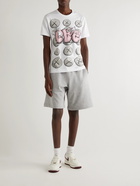 Comme des Garçons SHIRT - KAWS Printed Cotton-Jersey T-Shirt - White