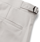 Richard James - Wool-Gabardine Suit Trousers - Gray