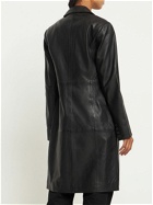 REFORMATION - Veda Crosby Leather Trench Coat