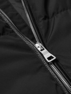 Mr P. - Padded Recycled-Shell Hooded Down Gilet - Black