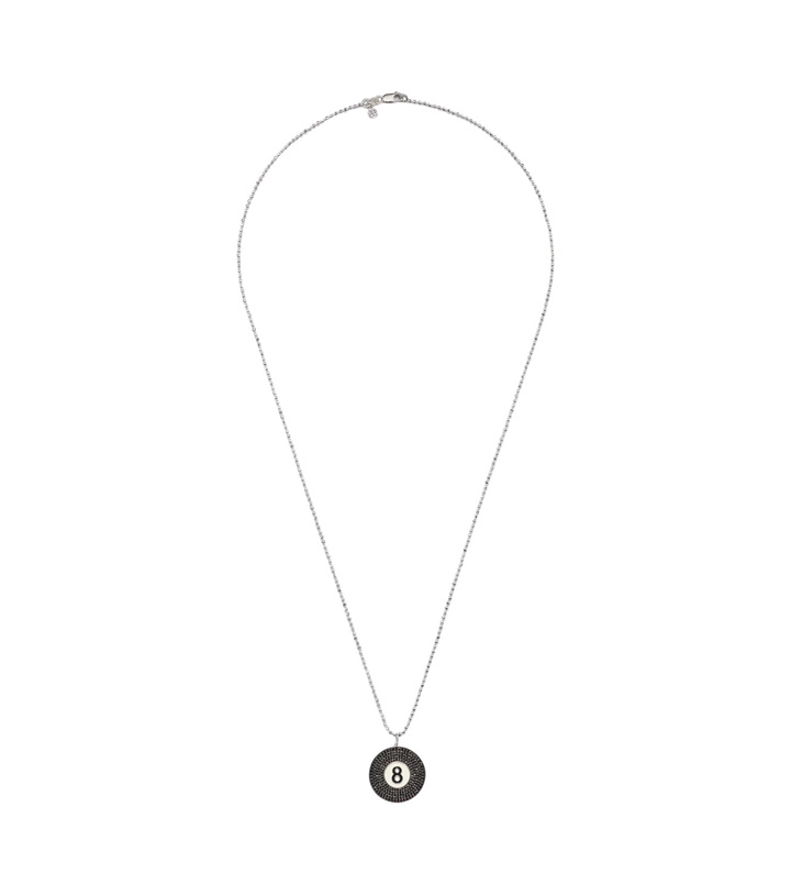 Photo: Sydney Evan 14kt white gold necklace with diamonds