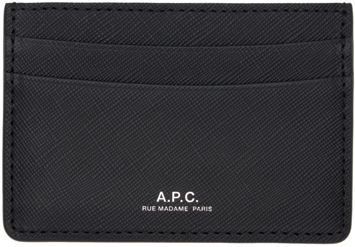 Photo: A.P.C. Black Andre Card Holder