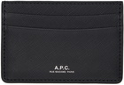 A.P.C. Black Andre Card Holder