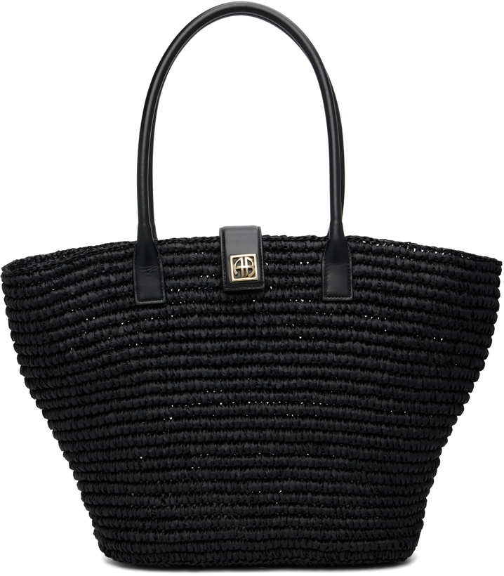 Photo: ANINE BING Black Lou Monogram Tote