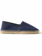 Orlebar Brown - Fleet Canvas Espadrilles - Blue