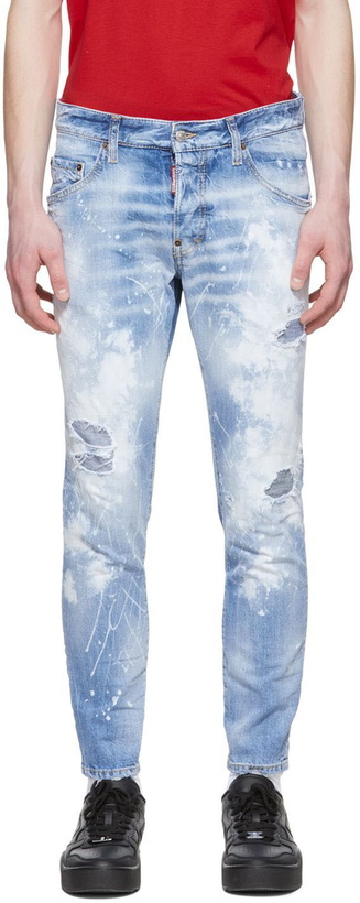 Photo: Dsquared2 Blue Wash Jeans