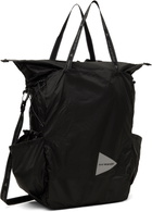 and wander Black Sil Tote