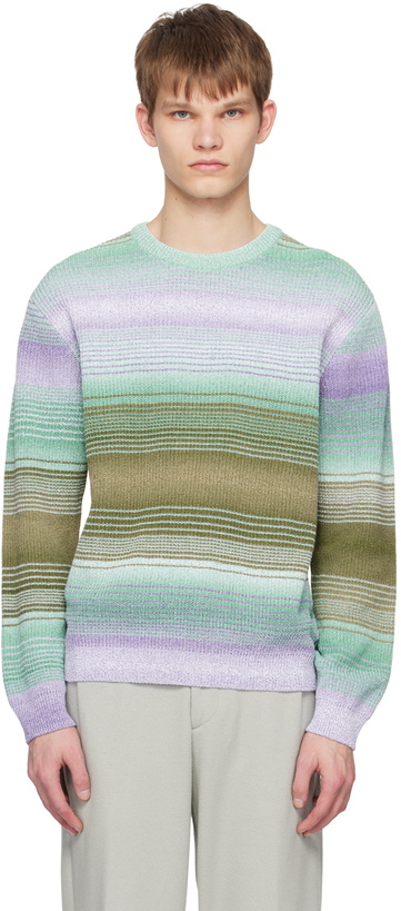 Photo: Solid Homme Multicolor Striped Sweater