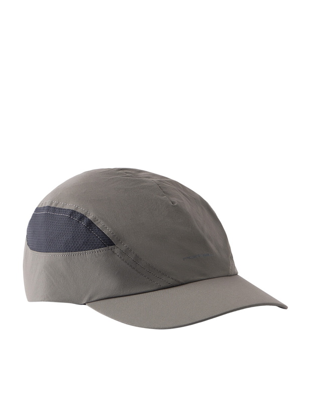 Photo: Portal - Planar Logo-Print Mesh-Trimmed Recycled-Shell Cap