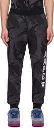 AAPE by A Bathing Ape Gray Detachable Lounge Pants