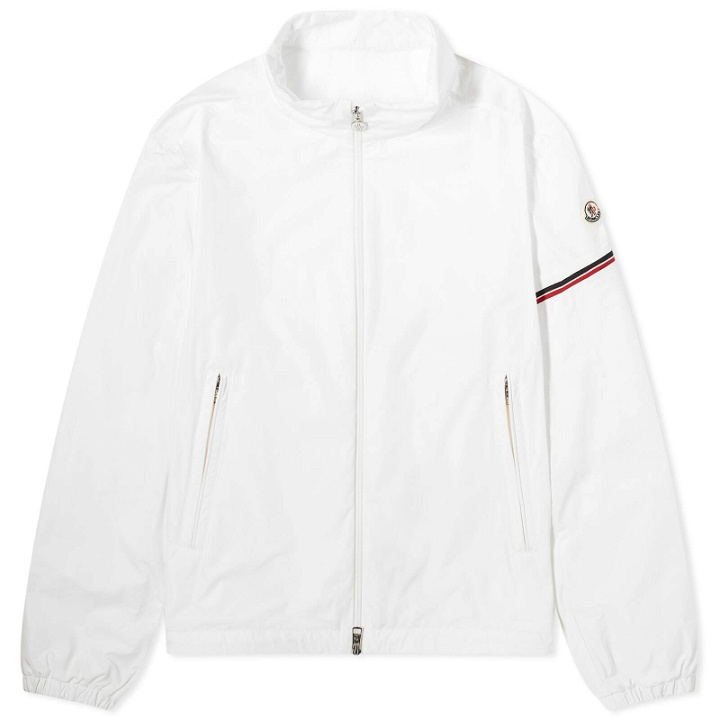 Photo: Moncler Men's Ruinette Micro Soft Nylon Jacket in White