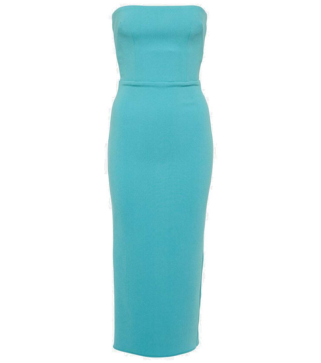 Alex Perry Strapless midi dress Alex Perry