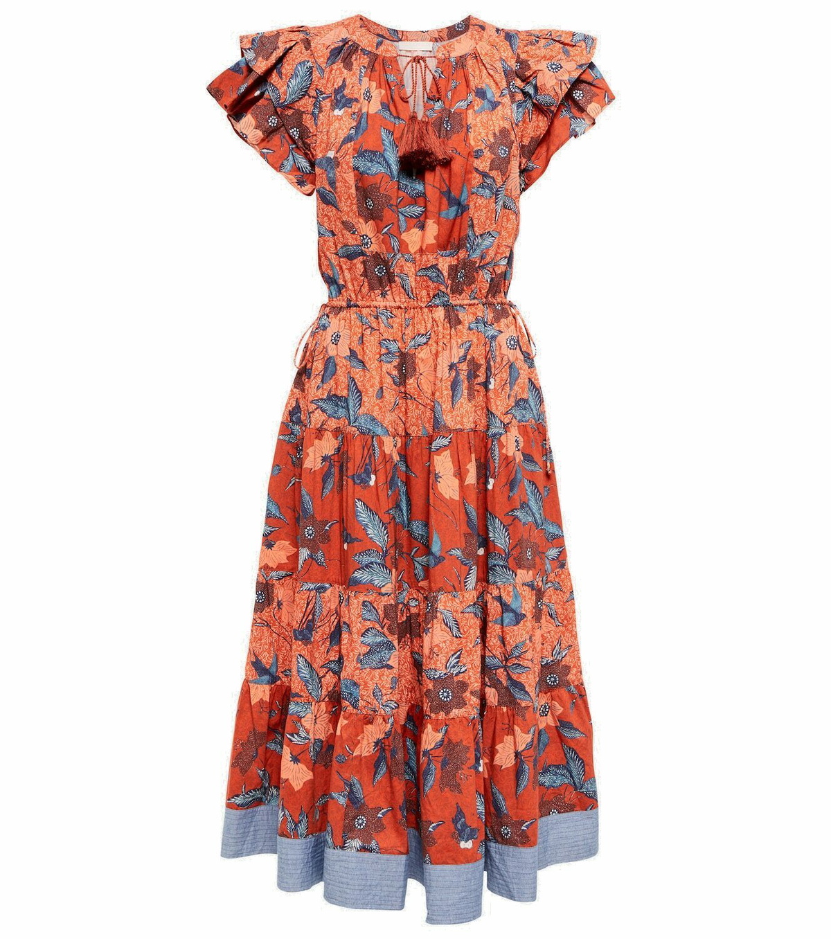 Ulla Johnson Ramona floral midi dress Ulla Johnson