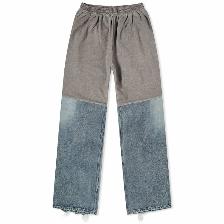Photo: Balenciaga Men's Patched Sweat Pant in Pale Blue