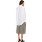 Sara Lanzi White Oversized Shirt