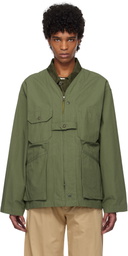 Engineered Garments Khaki Cardigan Jacket